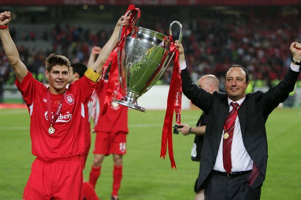 Steven-Gerrard-and-Rafa-Benitez-Champions-League-Final-2005