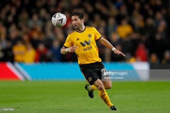 Joao Moutinho of Wolverhampton Wanderers