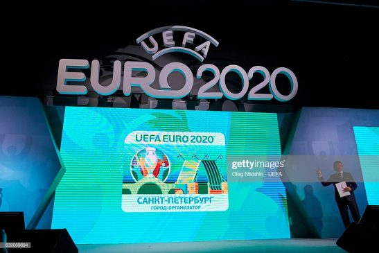 UEFA EURO 2020 Host City Logo Launch - St.Petersburg