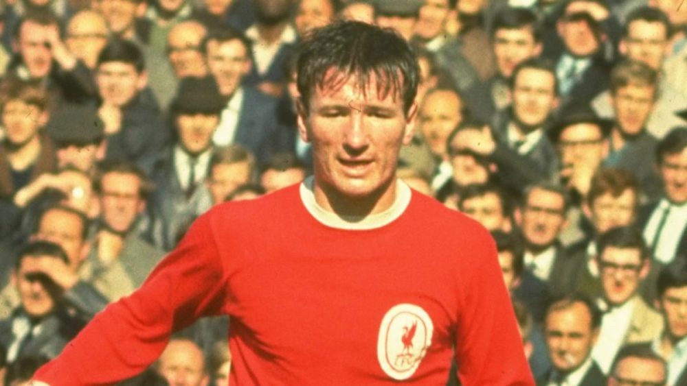 Liverpool FC player and captain Tommy Smith