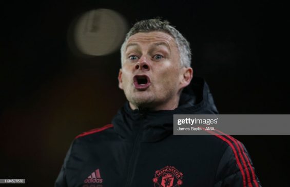 Ole Gunnar Solskjaer the manager - head coach of Manchester United
