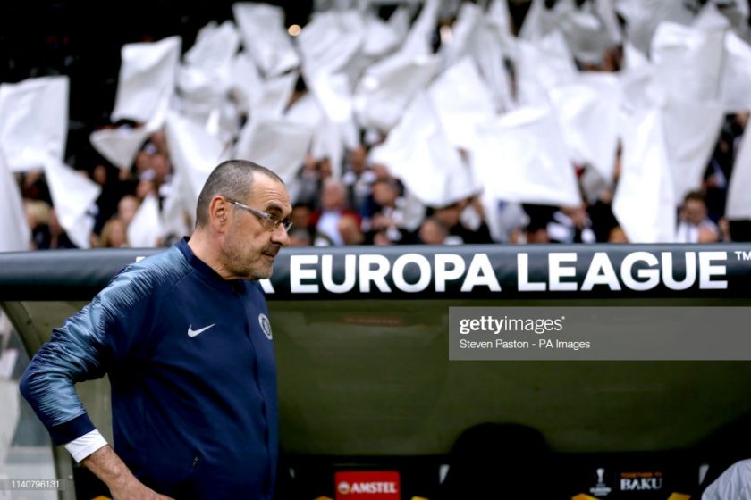 Chelsea manager Maurizio Sarri