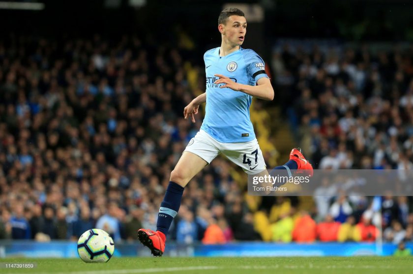 Manchester City's Phil Foden