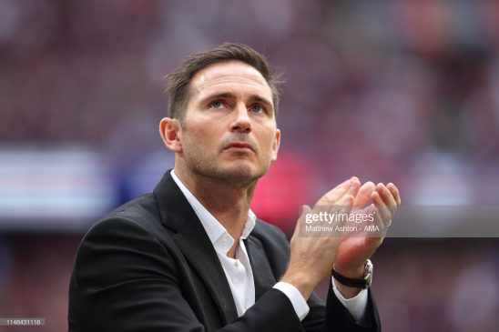 Derby County manager \ head coach Frank Lampard