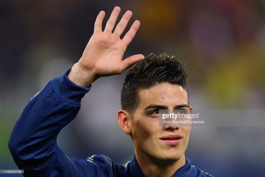 James Rodriguez of Colombia