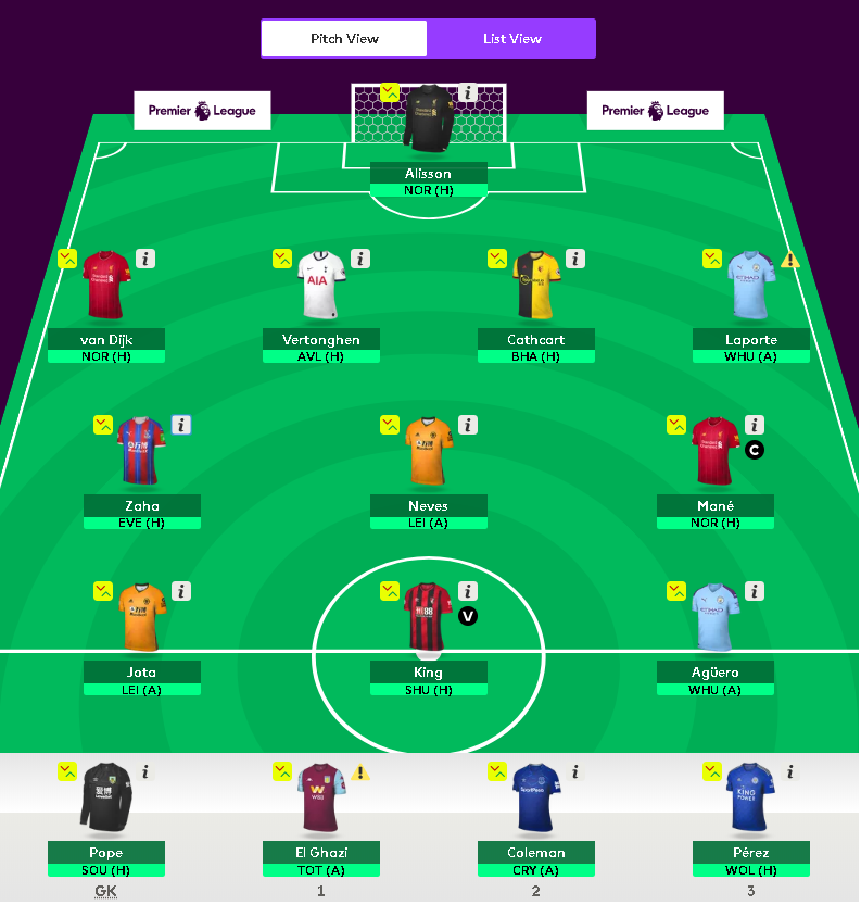 fpl tips round 1