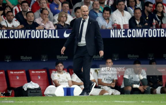 Head Coach Zinedine Zidane of Real Madrid