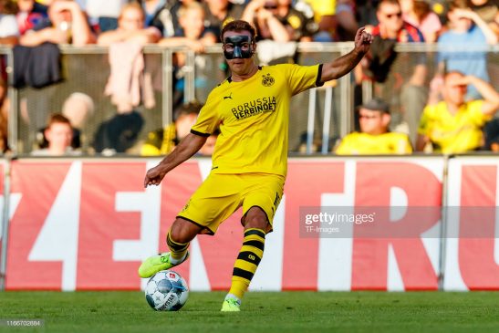 Mario Goetze of Borussia Dortmund