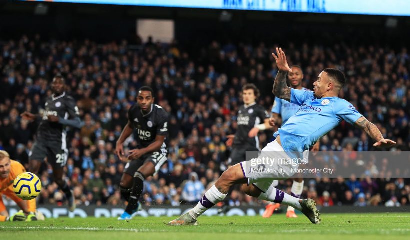 Gabriel Jesus of Manchester City goal