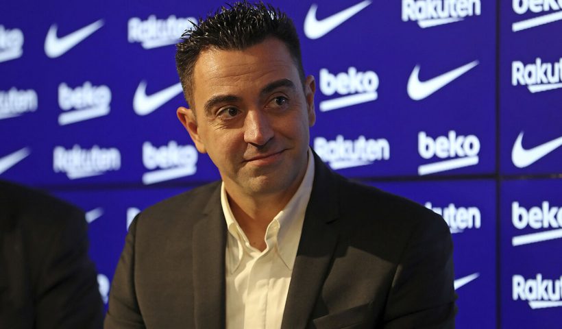 xavi barcelona coach