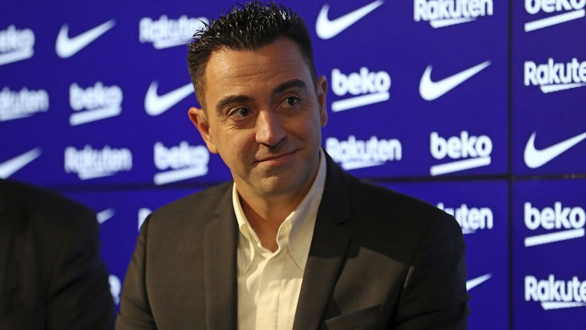 xavi barcelona coach