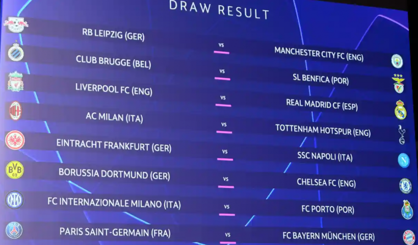 Champions League - Last 16 Draw