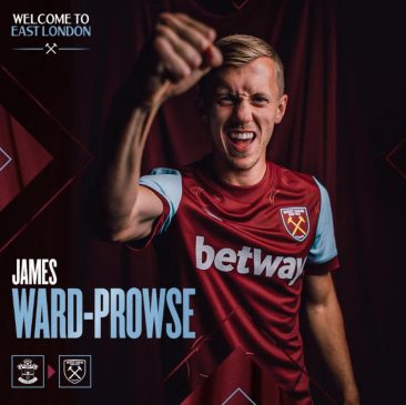 James Ward-Prowse West Ham