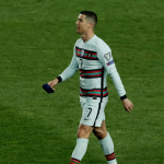 Cristiano Ronaldo of Portugal furious