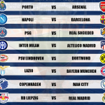 UEFA Champions League round of 16 draw