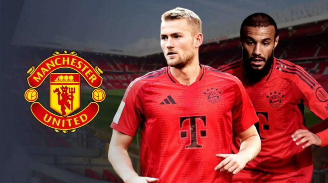 Matthijs de Ligt and Noussair Mazraoui